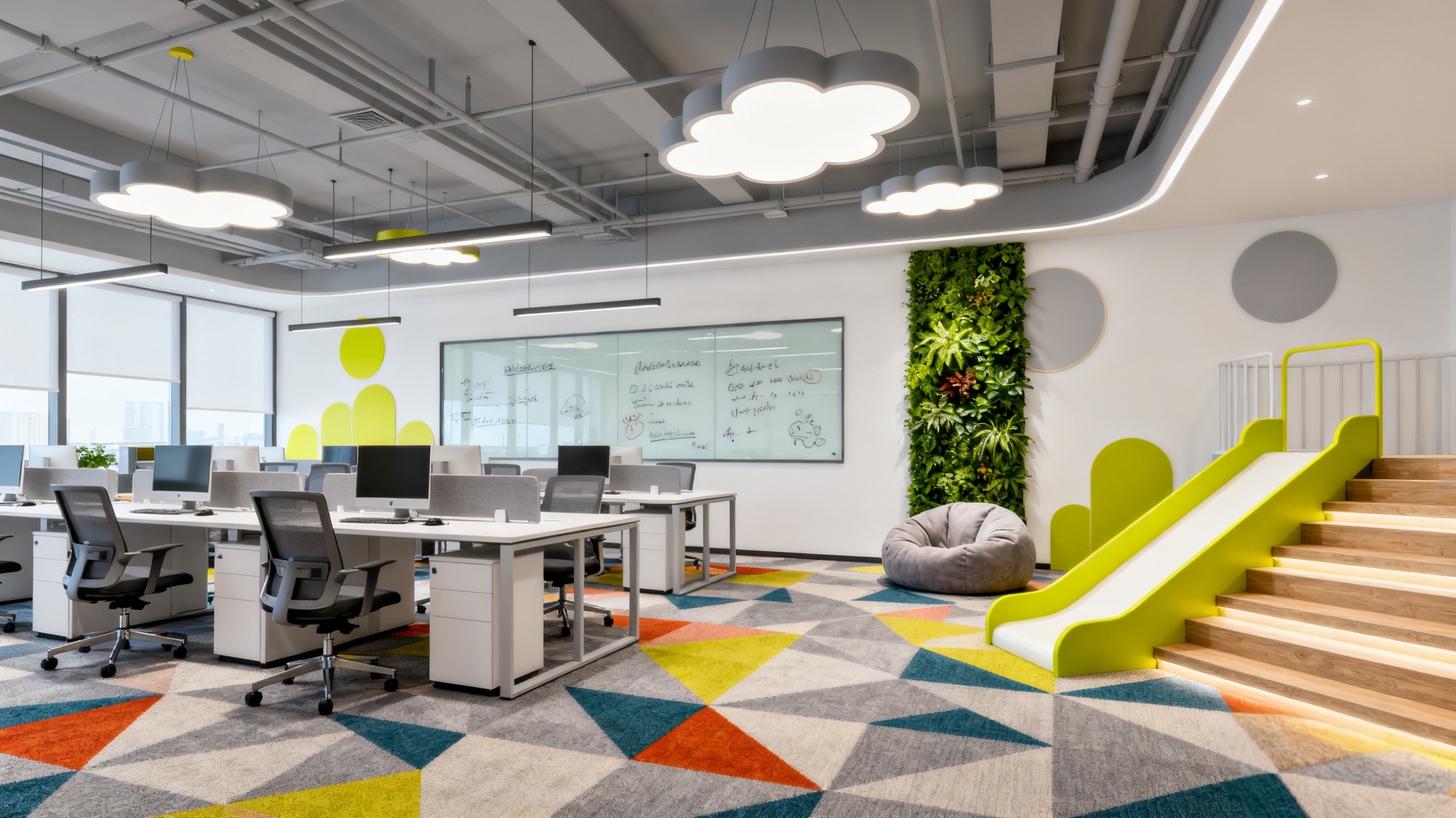 當(dāng)辦公室變成“靈感游樂(lè)場(chǎng)”，創(chuàng)意根本停不下來(lái)